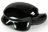 Polished Sheen Obsidian Turtle - California #331597-1